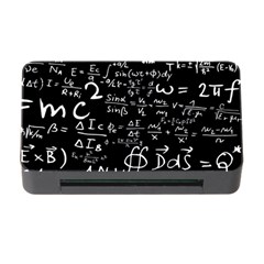 E=mc2 Text Science Albert Einstein Formula Mathematics Physics Memory Card Reader With Cf by Jancukart