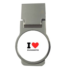 I Love Elizabeth  Money Clips (round)  by ilovewhateva