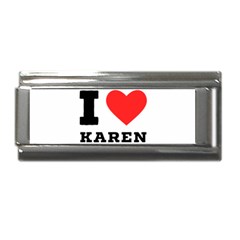 I Love Karen Superlink Italian Charm (9mm) by ilovewhateva