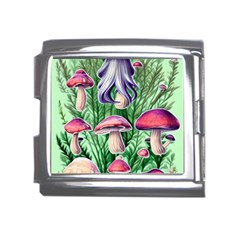 Mushroom Mega Link Italian Charm (18mm) by GardenOfOphir