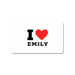 I Love Emily Magnet (name Card) by ilovewhateva