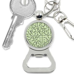 Multicolored Chemical Bond Illustration Chemistry Formula Science Bottle Opener Key Chain by Jancukart
