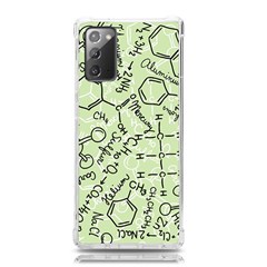 Multicolored Chemical Bond Illustration Chemistry Formula Science Samsung Galaxy Note 20 Tpu Uv Case by Jancukart