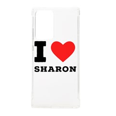 I Love Sharon Samsung Galaxy Note 20 Ultra Tpu Uv Case by ilovewhateva