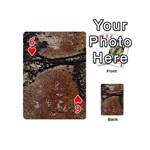 Rustic Charm Abstract Print Playing Cards 54 Designs (Mini) Front - Heart6