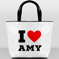 I Love Amy Bucket Bag by ilovewhateva
