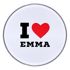 I Love Emma Wireless Fast Charger(white) by ilovewhateva