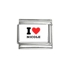 I Love Nicole Italian Charm (9mm) by ilovewhateva