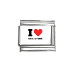 I Love Christine Italian Charm (9mm) by ilovewhateva