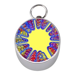 Explosion Big Bang Colour Structure Mini Silver Compasses by Semog4