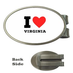 I Love Virginia Money Clips (oval)  by ilovewhateva