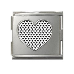 Pattern 260 Mega Link Heart Italian Charm (18mm)