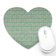 Pattern 318 Heart Mousepad by GardenOfOphir