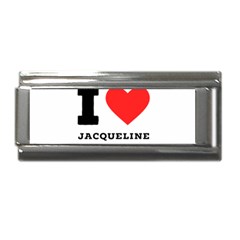 I Love Jacqueline Superlink Italian Charm (9mm) by ilovewhateva