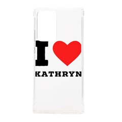 I Love Kathryn Samsung Galaxy Note 20 Ultra Tpu Uv Case by ilovewhateva