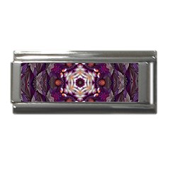 Rosette Kaleidoscope Mosaic Abstract Background Art Superlink Italian Charm (9mm)