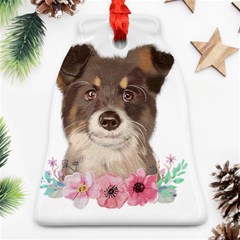 Watercolor Dog Ornament (bell) by SychEva