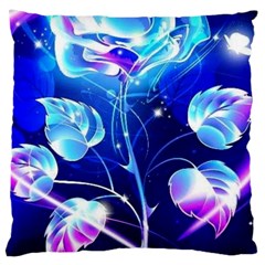 Rose Glow Love Colored Large Cushion Case (two Sides)