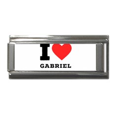 I Love Gabriel Superlink Italian Charm (9mm) by ilovewhateva