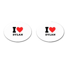 I Love Dylan  Cufflinks (oval) by ilovewhateva