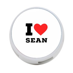 I Love Sean 4-port Usb Hub (one Side) by ilovewhateva