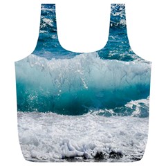 Waves Full Print Recycle Bag (xl) by nateshop