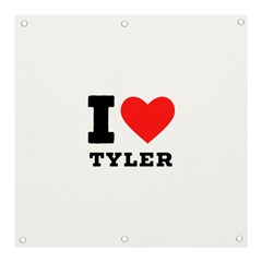 I Love Tyler Banner And Sign 3  X 3  by ilovewhateva