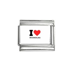 I Love Nicholas Italian Charm (9mm) by ilovewhateva