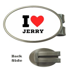 I Love Jerry Money Clips (oval)  by ilovewhateva