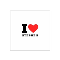 I Love Stephen Satin Bandana Scarf 22  X 22  by ilovewhateva