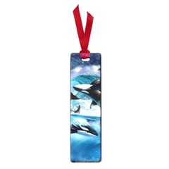 Orca Wave Water Underwater Sky Small Book Marks by Semog4