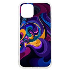 Colorful Waves Abstract Waves Curves Art Abstract Material Material Design Iphone 12/12 Pro Tpu Uv Print Case by Semog4