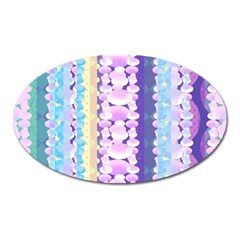 Background Graphic Beautiful Wallpaper Art Oval Magnet by Jancukart