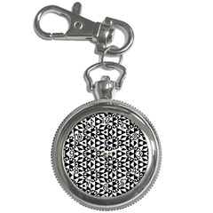 Geometric-tile-background Key Chain Watches by Semog4