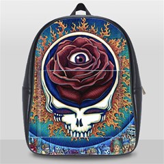 Grateful Dead Skull Rose School Bag (xl) by Semog4