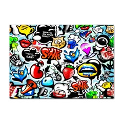 Graffiti Art Cartoon Comic Sticker A4 (100 Pack) by Salman4z