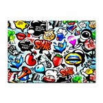 Graffiti Art Cartoon Comic Sticker A4 (100 pack) Front