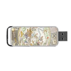 Vintage Astronomy  Portable Usb Flash (one Side) by ConteMonfrey