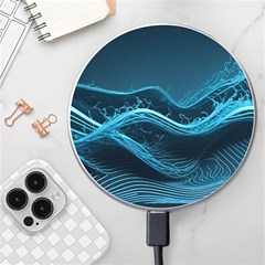 Technology Computer Background (1) Wireless Fast Charger(white) by Simbadda