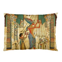 Egyptian Man Sun God Ra Amun Pillow Case (two Sides) by Celenk