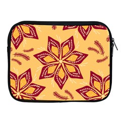 Flower Mandala Template Sketch Drawing Art Apple Ipad 2/3/4 Zipper Cases by Uceng