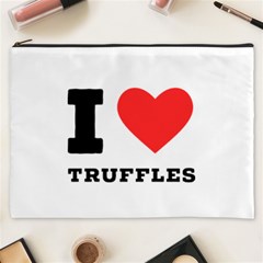 I Love Truffles Cosmetic Bag (xxxl) by ilovewhateva