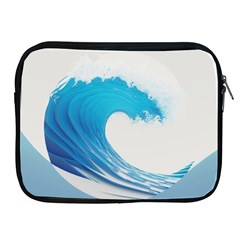 Wave Tsunami Tidal Wave Ocean Sea Water Apple Ipad 2/3/4 Zipper Cases by Ravend