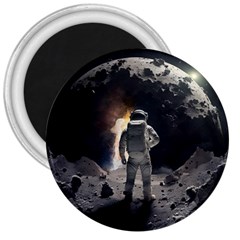 Astronaut Space Walk 3  Magnets by danenraven