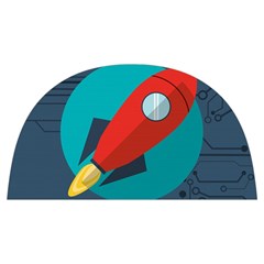 Rocket-with-science-related-icons-image Anti Scalding Pot Cap by Salman4z