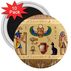 Egypt-horizontal-illustration 3  Magnets (10 Pack)  by Salman4z