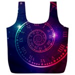 Time-machine Full Print Recycle Bag (XXL) Front