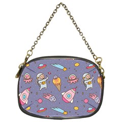 Outer-space-seamless-background Chain Purse (one Side) by Salman4z