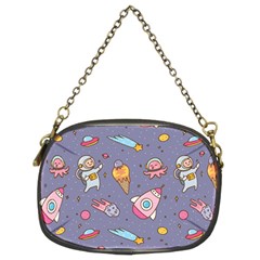 Outer-space-seamless-background Chain Purse (two Sides) by Salman4z