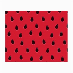 Seamless-watermelon-surface-texture Small Glasses Cloth (2 Sides) by Salman4z